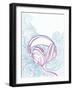 Hand Drawn Headphones-artplay-Framed Art Print