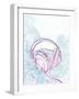 Hand Drawn Headphones-artplay-Framed Art Print