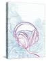 Hand Drawn Headphones-artplay-Stretched Canvas