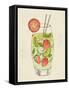 Hand Drawn Illustration of Mojito.-dop_ing-Framed Stretched Canvas