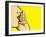 Hand Gesture of Woman Telling Secrets, Spread the Word-lavitrei-Framed Art Print