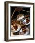 Hand Holding a Tray with Turkish Tea, Istanbul, Turkey, Europe-Levy Yadid-Framed Photographic Print