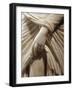 Hand Holding Up Robe, Detail of Marble Statue of Cornelia Antonia from Antioch, Turkey-null-Framed Giclee Print