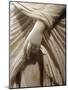 Hand Holding Up Robe, Detail of Marble Statue of Cornelia Antonia from Antioch, Turkey-null-Mounted Giclee Print