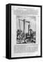 Hand Hydraulic Water Pump, 1678-Athanasius Kircher-Framed Stretched Canvas