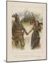 Hand in Hand They Went Together, Through the Woodland and the Meadow-Henry Marriott Paget-Mounted Giclee Print