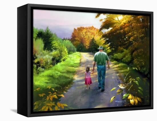 Hand in Hand-Spencer Williams-Framed Stretched Canvas