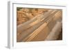 Hand Made Bricks Laid Out on the Ground to Dry before Baking, Northeast of Jaipur, Rajasthan, India-Annie Owen-Framed Photographic Print