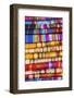 Hand Made Texitiles for Sale, Saquisili Market, Saquisili, Ecuador, Coropaxi Province-John Coletti-Framed Photographic Print