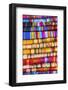 Hand Made Texitiles for Sale, Saquisili Market, Saquisili, Ecuador, Coropaxi Province-John Coletti-Framed Photographic Print