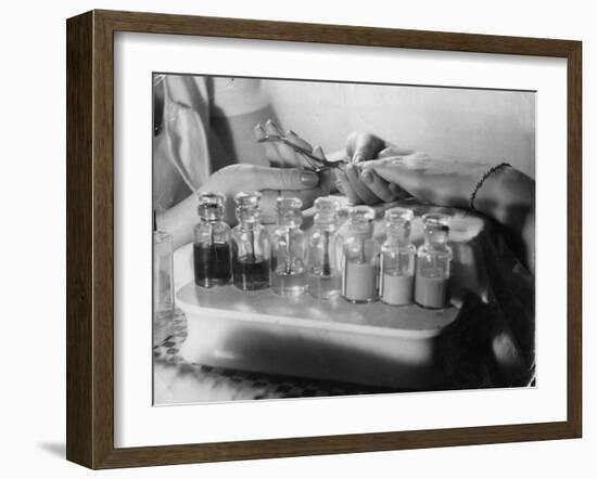 Hand Manicure-null-Framed Photographic Print