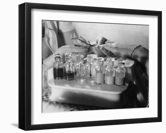Hand Manicure-null-Framed Photographic Print