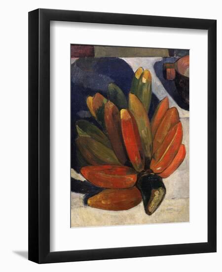 Hand of Bananas, from Le Repas, the Meal, 1891, Detail-Paul Gauguin-Framed Giclee Print