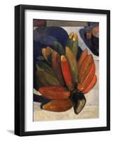 Hand of Bananas, from Le Repas, the Meal, 1891, Detail-Paul Gauguin-Framed Giclee Print