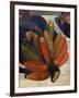 Hand of Bananas, from Le Repas, the Meal, 1891, Detail-Paul Gauguin-Framed Giclee Print