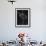 Hand of Bass Player on the Strings During Jam Session at Photographer Gjon Mili's Studio-Gjon Mili-Framed Photographic Print displayed on a wall