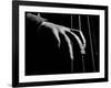 Hand of Bassist Red Callender During Filming of Jammin' the Blues-Gjon Mili-Framed Premium Photographic Print