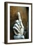 Hand of Constantine, Sculpture-null-Framed Photographic Print