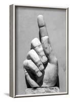 Hand of Emperor Constantine I, 4th Century Ad, Capitoline Museum, Rome, Lazio, Italy-James Emmerson-Framed Photographic Print