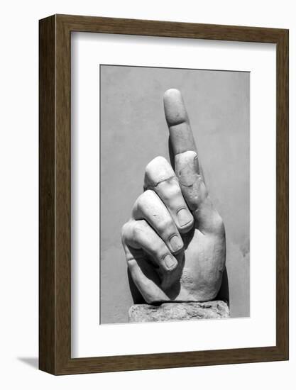 Hand of Emperor Constantine I, 4th Century Ad, Capitoline Museum, Rome, Lazio, Italy-James Emmerson-Framed Photographic Print