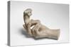 Hand of Rodin Holding a Torso, Cast by Paul Cruet (1880-1966), 1917 (Plaster)-Auguste Rodin-Stretched Canvas