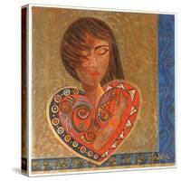 Hand on Heart, 2007-Sabira Manek-Stretched Canvas