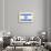 Hand Painted Acrylic Flag Of Israel-donatas1205-Art Print displayed on a wall