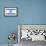 Hand Painted Acrylic Flag Of Israel-donatas1205-Framed Stretched Canvas displayed on a wall