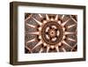 Hand-Painted Ceramic Dish, Traditional Craft, Rhodes, Greece-Kymri Wilt-Framed Photographic Print