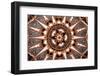 Hand-Painted Ceramic Dish, Traditional Craft, Rhodes, Greece-Kymri Wilt-Framed Photographic Print