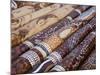 Hand Painted Didgeridoos, Aboriginal Musical Instrument, Australia-D H Webster-Mounted Photographic Print