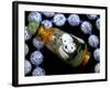 Hand Painted Panda Snuff Bottle, Chinese Bead Necklace, China-Cindy Miller Hopkins-Framed Photographic Print