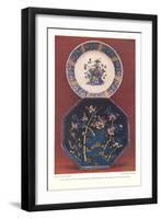 Hand-Painted Plates-null-Framed Art Print