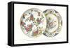 Hand-Painted Plates-null-Framed Stretched Canvas