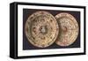 Hand-Painted Plates-null-Framed Stretched Canvas