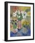 Hand Painted Vases-Lorraine Platt-Framed Giclee Print