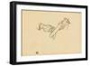 Hand Study, Dr. Viktor Ritter Von Bauer, 1917-Egon Schiele-Framed Giclee Print