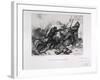 Hand-To-Hand Fighting, Siege of Paris, Franco-Prussian War, 1870-Auguste Bry-Framed Giclee Print