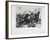 Hand-To-Hand Fighting, Siege of Paris, Franco-Prussian War, 1870-Auguste Bry-Framed Giclee Print