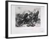 Hand-To-Hand Fighting, Siege of Paris, Franco-Prussian War, 1870-Auguste Bry-Framed Giclee Print