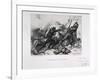 Hand-To-Hand Fighting, Siege of Paris, Franco-Prussian War, 1870-Auguste Bry-Framed Giclee Print