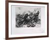 Hand-To-Hand Fighting, Siege of Paris, Franco-Prussian War, 1870-Auguste Bry-Framed Giclee Print