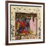 Hand-To-Hand Fighting with Swords in Defence of a Castle, 14th Century-null-Framed Giclee Print