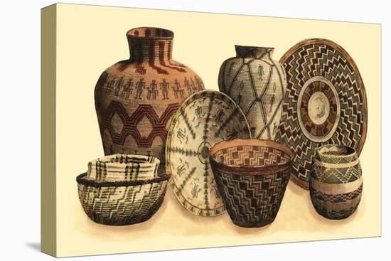 Hand Woven Baskets VI-Vision Studio-Stretched Canvas