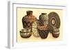 Hand Woven Baskets VI-Vision Studio-Framed Premium Giclee Print