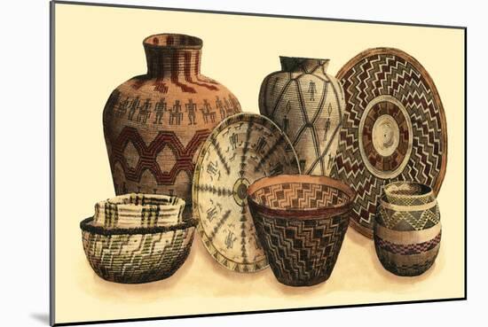 Hand Woven Baskets VI-Vision Studio-Mounted Art Print