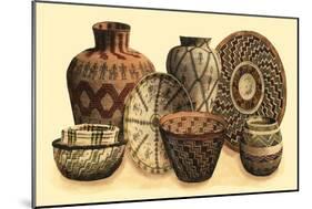 Hand Woven Baskets VI-Vision Studio-Mounted Art Print