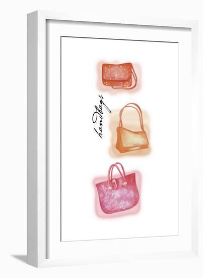 Handbags 2-Maria Trad-Framed Giclee Print