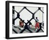 Handball Players (Coney Island) 2002-Max Ferguson-Framed Giclee Print