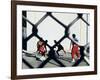 Handball Players (Coney Island) 2002-Max Ferguson-Framed Giclee Print